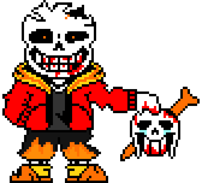 [5a2415] Flamez!Insanity!Sans