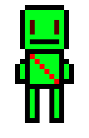 [a49514] *Bean finds a zombie* Me no kill.