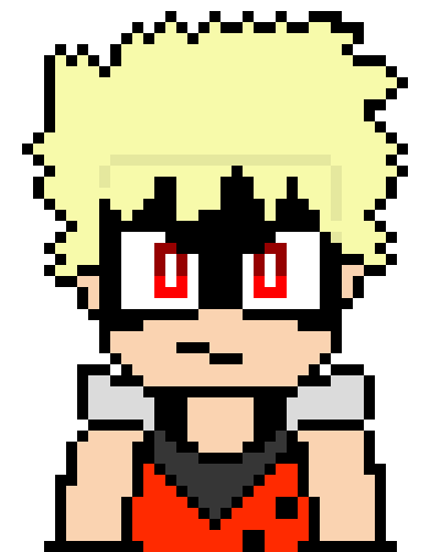 [b9de0d] (this is the version with the mask.) - bakugou katsuki  