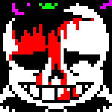 [7ce906] N-n-nobody i-is here... -HorrorTale Sans