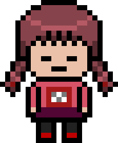 [a05f58] Danganronpa Pixel Sprite Madotsuki (fixed)