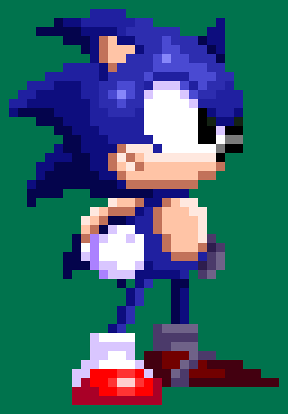 [3818f8] Custom Sonic Sprite V2