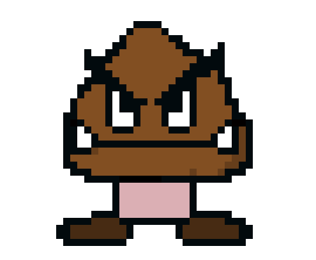 [92e1d8] goomba mario 8 bit