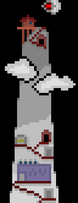 [be82ba] (A section of ground on top of the Pillar turned black)