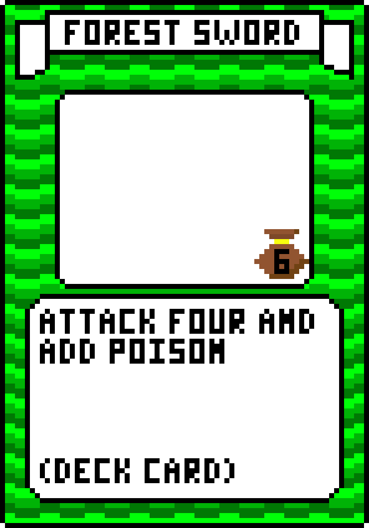 Forest Sword Card