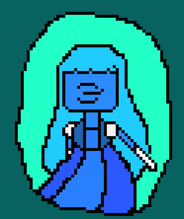 [9664c4] Sapphire pixel