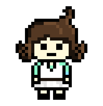 [9cb0e7] Danganronpa Pixel Art Character Character by me UwU