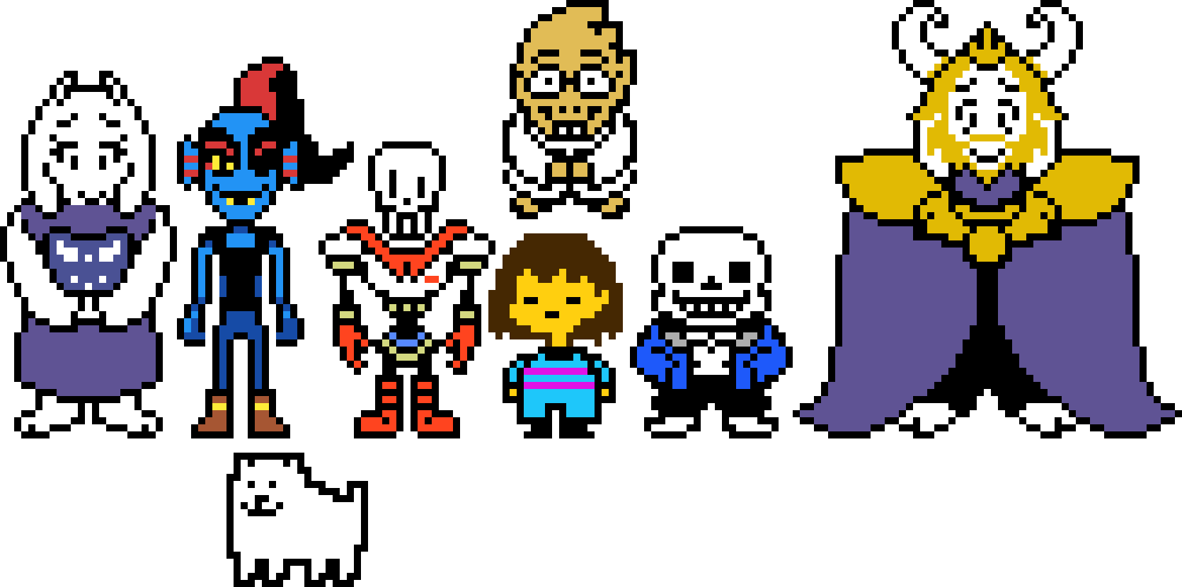 Undertale characters
