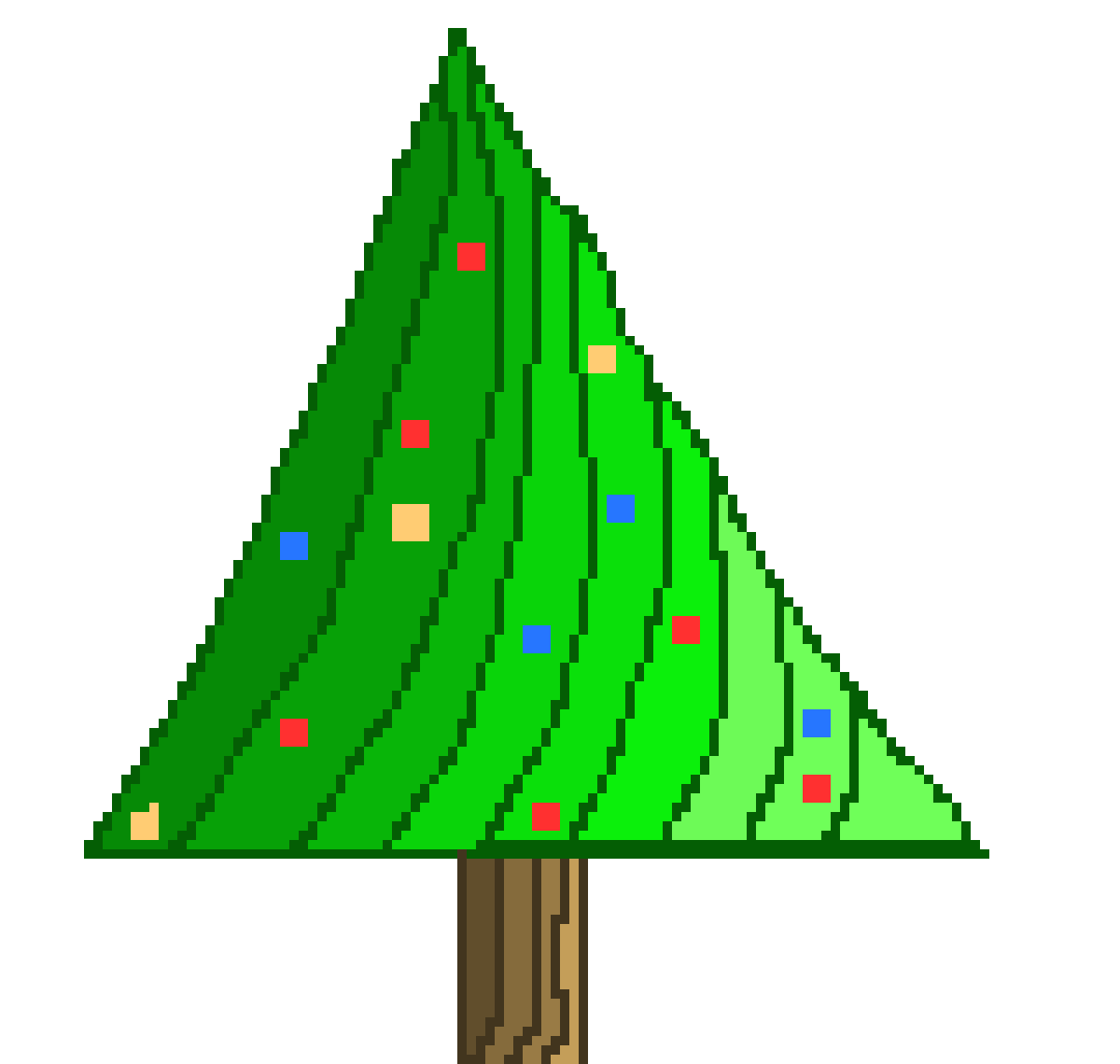 [6ee420] christmas tree