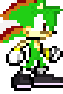 [d1b50b] Sonic OC Sprite Base