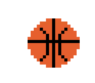 [9664c4] basketball pixel