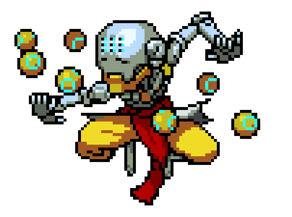 [9664c4] Zenyatta Pixel Art