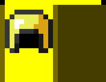 [9664c4] Gold Helmet Cape