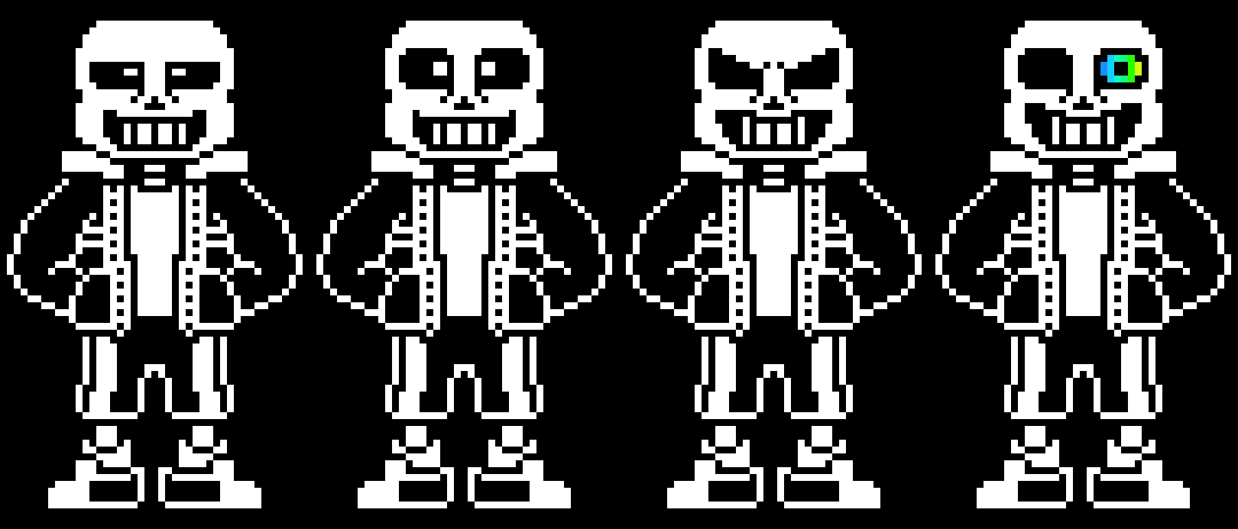 [9664c4] Undertale 2 (not really...maybe?) Sans spritework