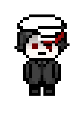 danganronpa pixel sprite base