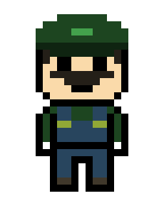 [8b9c7b] danganronpa pixel sprite base