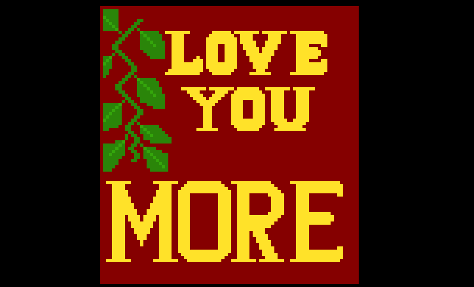 [4104a7] Love you more