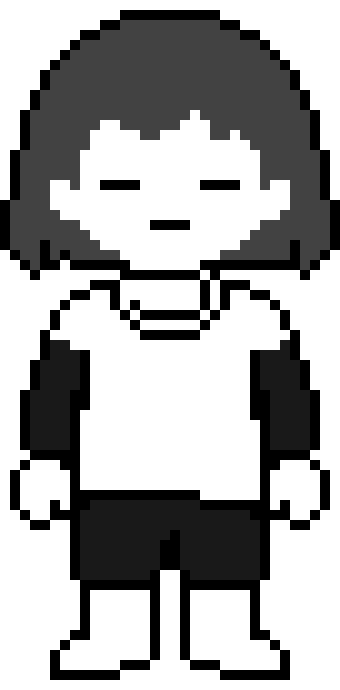 Frisk Sprite (Re-Done!/ + StoryShift Chara Sprite)