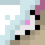 [a105bb] *she clumsily swings the axe at the doppel, hitting hit in it's side*
