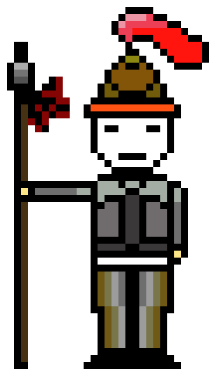 [16e42d] Spearman Pixelart