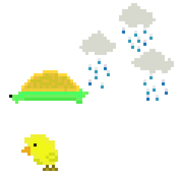 [96ebb7] best friends under black clouds