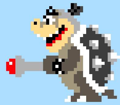 [08db01] Super Mario Bros. New Morton Koopa Jr.