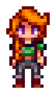 Stardew Valley - Leah Sprite