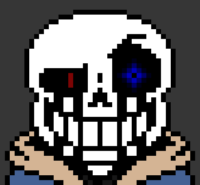 [95be89] HP; 95 * ok then... ENOUGH OF THIS! * He sends hundreds of DT, slashes at ian, with a few gaster blasts in it *