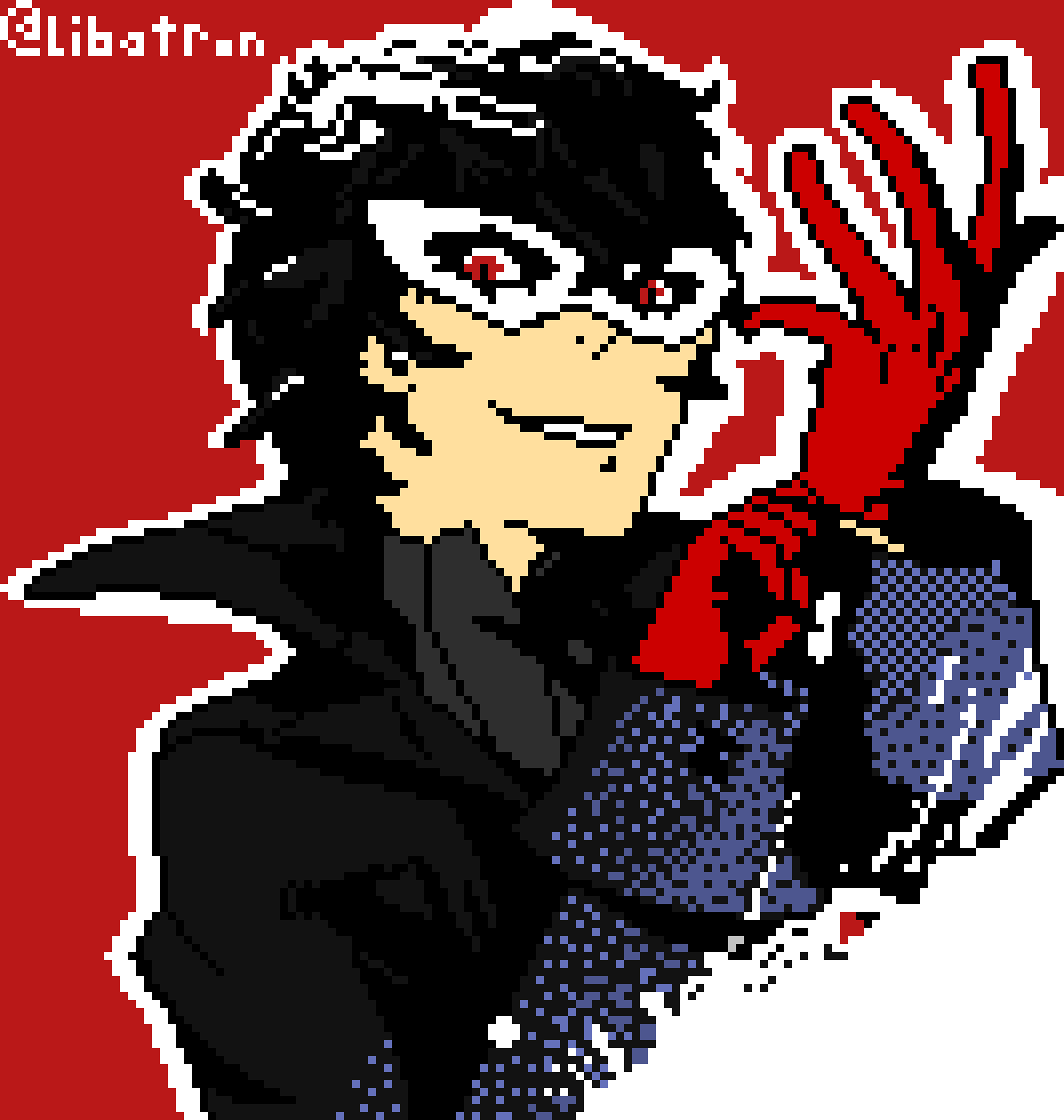 Joker All Out Attack Pose (Persona 5/Persona 5 Royal) *Remake* By Japanese Poisonous Bite Mawile