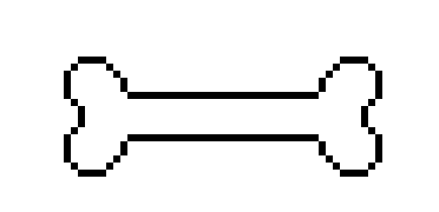 [f37a6f] Undertale Bone Attack sprite