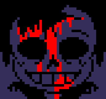 [7ce906] *(He'd appear at the church.) -HorrorTale Sans
