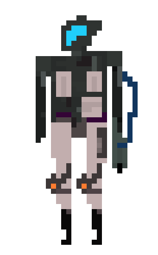 [9664c4]  Nevec Thermal Drill Unit (player character) sprite