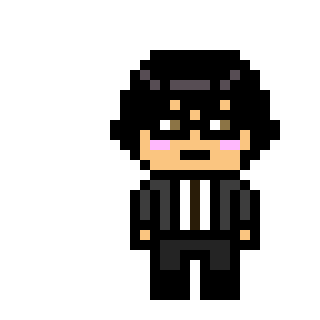 [f9ae25] danganronpa pixel sprite base