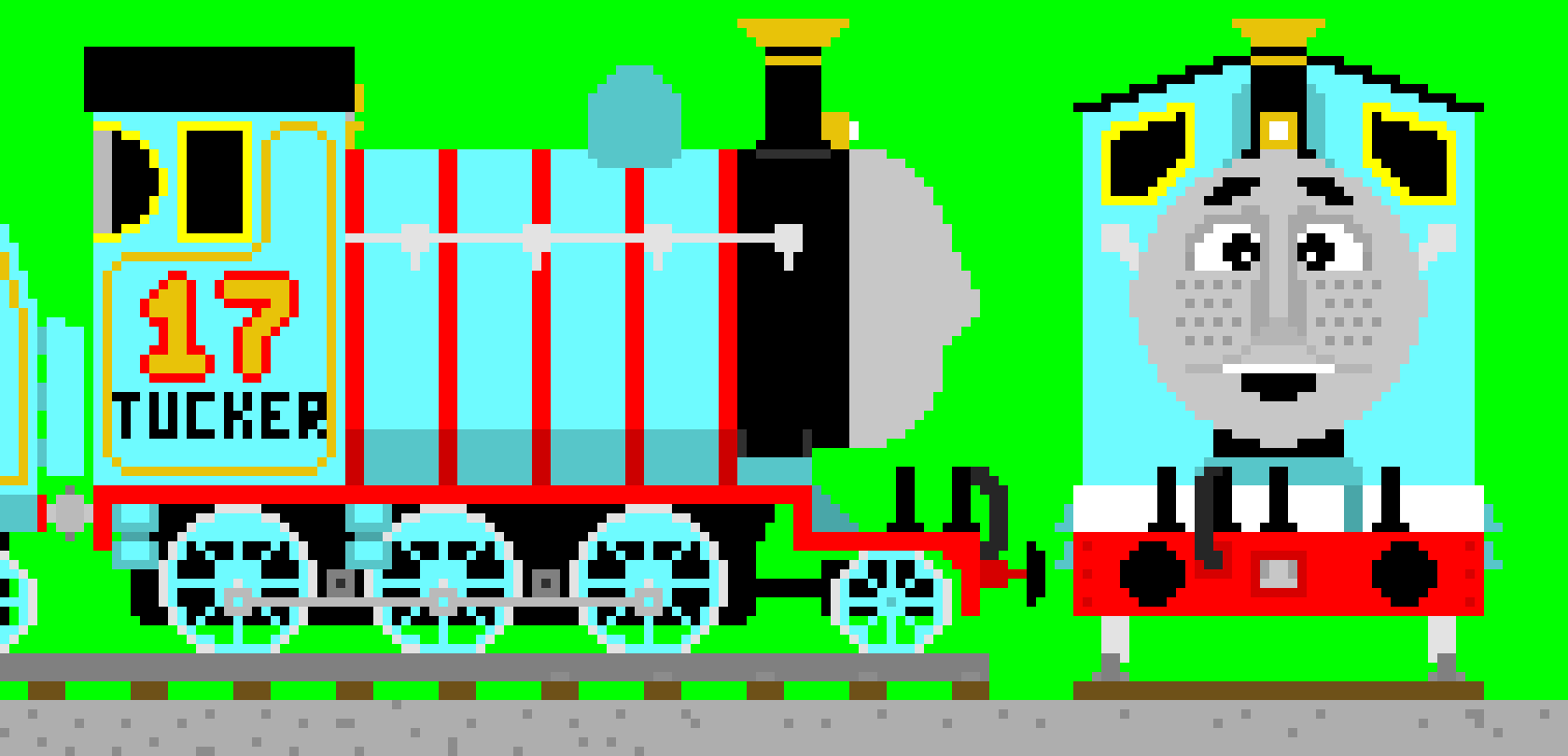 [9664c4] Thomas & Friends OC, Tucker the Mixed Traffic 