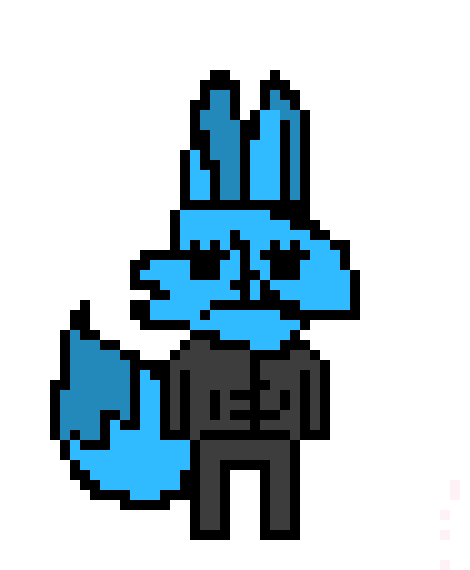 [9664c4] Danganronpa pixel sprite base Hanneke 1