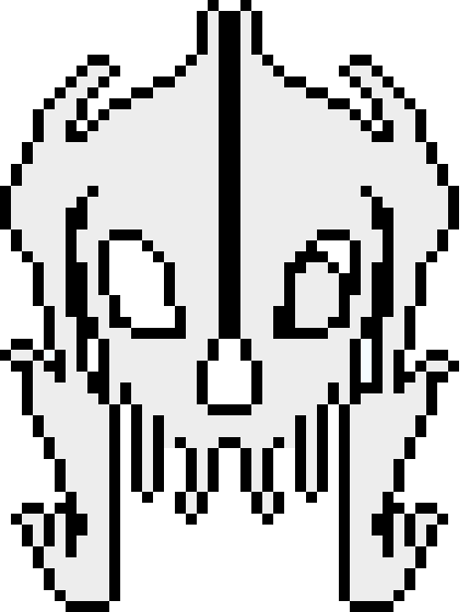Gaster blaster Firing With Outline