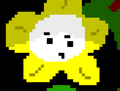 [a34ade] [Flowey sprouts next to Tim, looking around] 'Hey Smiley trashbag, have you seen that Temmie anywhere around here?"