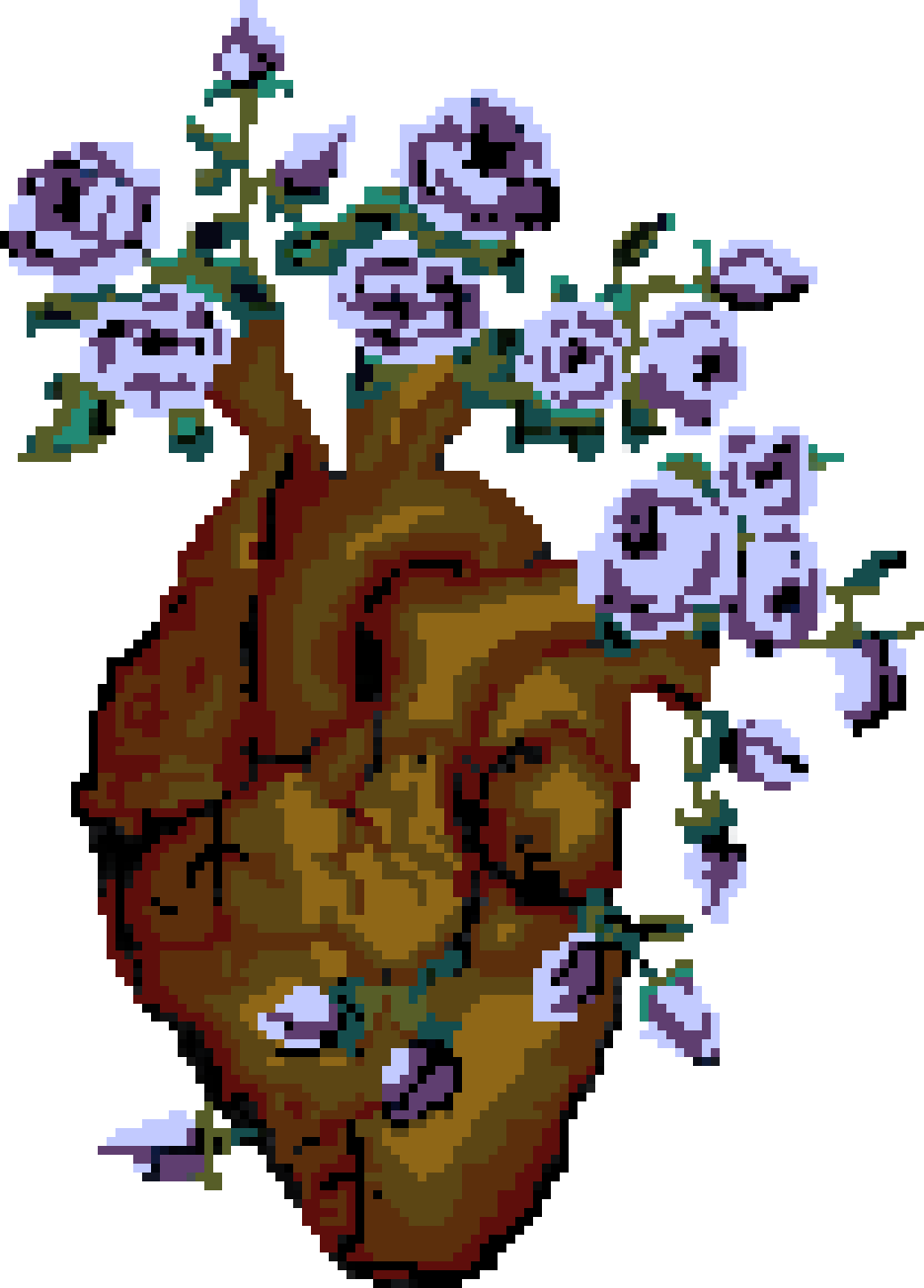 [0008a7] Flower Heart