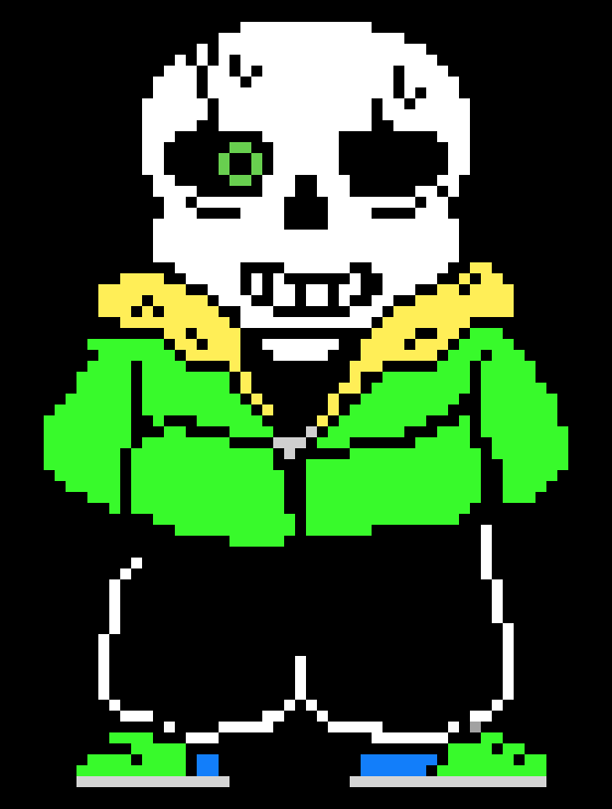 ACERTALE - Sans battle sprite v4 Colored