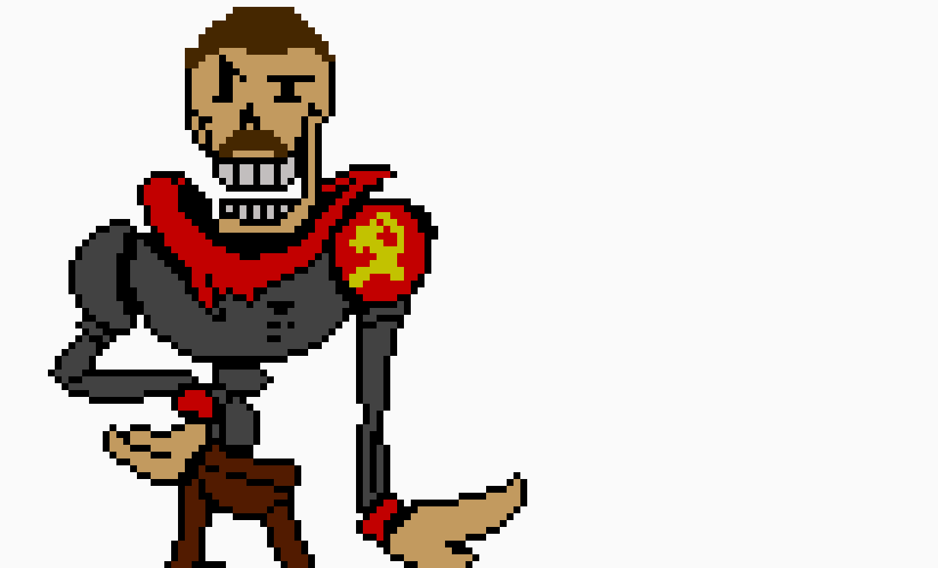 Undertale AU Papyrus Stalin V2