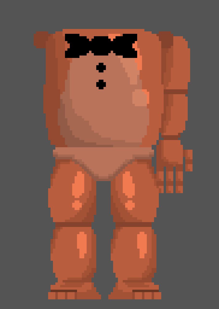 [fedf74] Im working on a project of toy Freddy how does it look so far