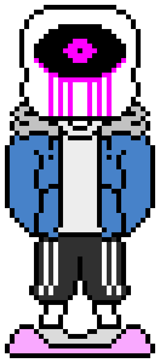 [d6b045] P5! Sans: *Tries to infect the Shapeshifter*