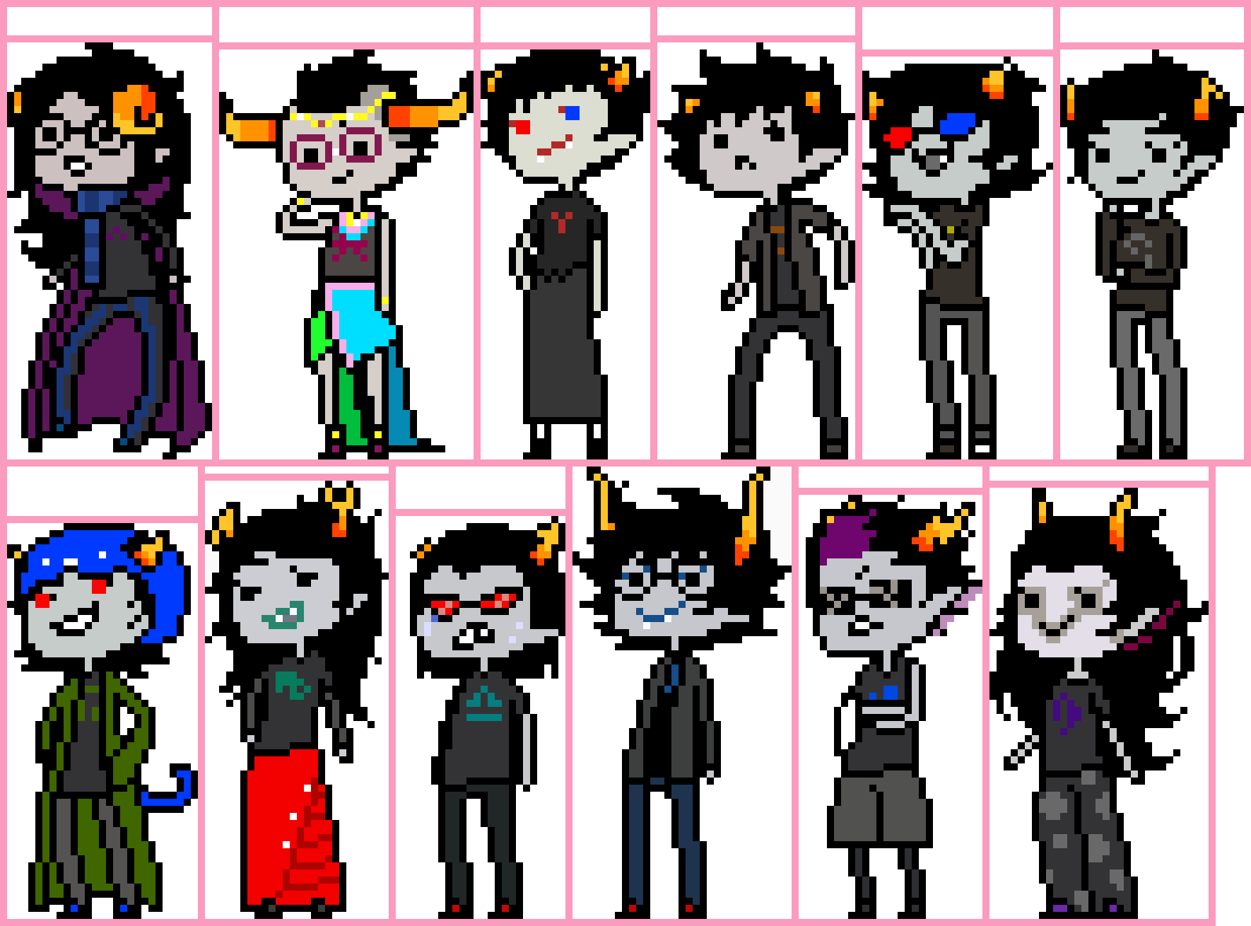 Homestuck Troll Clothing Swap 2
