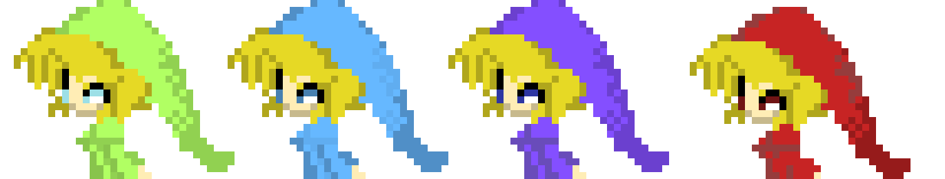 Four Sword Zelda ,possibly the new hero besides Link