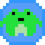 [293e3e] sled frog