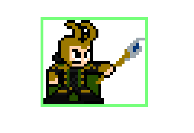 [aaf36d] pixel art