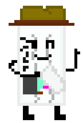 [cd40dc] Newspaper Sprite