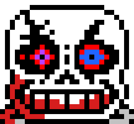 [d6b045] Persecutor: *666 Red Knifes stab chara*
