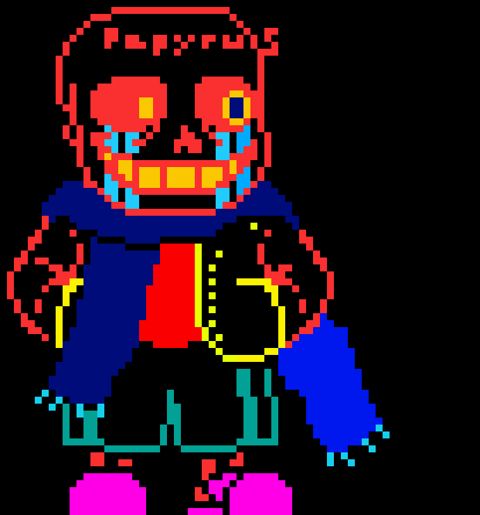 [2fe70b] Nah I'm going as papyrus *the word papyrus is not his head*