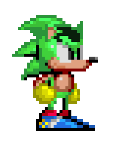 Ashura the hedgehog 2 (prototype) 